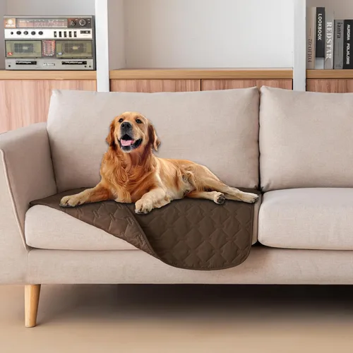 Miniatura 40 de gogobunny Manta 100% Impermeable de Doble Cara para Perros, Cubierta Suave para Cama de Mascotas, Reversible, Protege Muebles, Sillón, Sofá, Coche