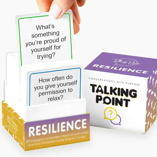 200 Tarjetas de Conversación de Resiliencia para Familias Más Fuertes - Construye Confianza, Seguridad y Conexión a Través de Transiciones o Cambios