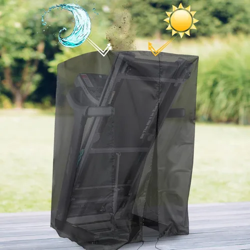 Miniatura 6 de Cubierta para cinta de correr, plegable, impermeable, para máquina de correr plegable, para interiores y exteriores