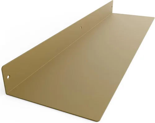 Miniatura 22 de Estante Flotante Lineal Hecho en EE.UU. - Acero Forjado Fabricado en EE.UU. - Estante Industrial de Metal de Servicio Pesado Montado en Pared