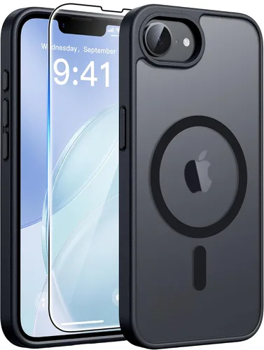 Miniatura 123 de FNTCASE Funda para iPhone 17 Pro: Fundas delgadas translúcidas de color azul claro compatibles con MagSafe, protección completa de la cámara