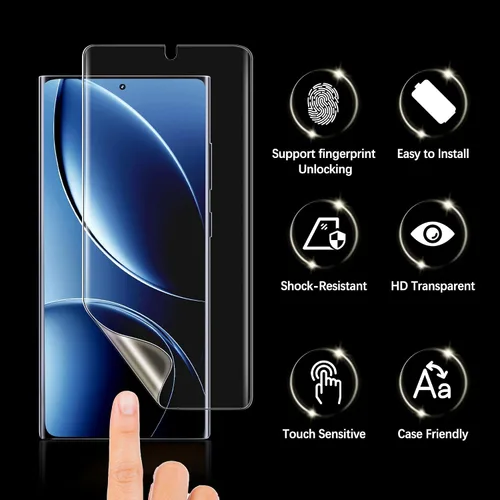 Miniatura 2 de MAYtobe Paquete de 2 protectores de pantalla para Samsung Galaxy Note 10 Plus película de cerámica con bandeja de instalación, fácil instalación