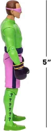 Miniatura 8 de McFarlane Toys DC Batman 1966 Serie de TV The Riddler Figura de acción [Boxeo]