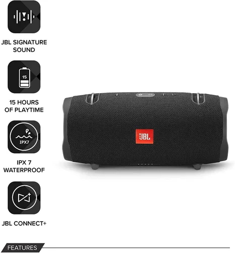 Miniatura 5 de JBL Xtreme 2 Altavoces Bluetooth inalámbricos portátiles - Par (negro)