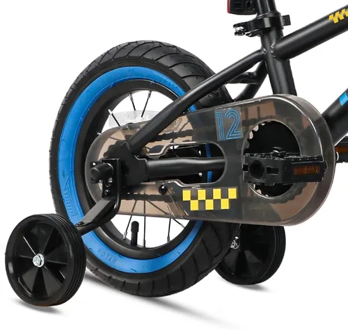 Miniatura 8 de Glerc NuNu - Bicicleta para niños de 12, 14, 16 pulgadas, estilo BMX para niños de 2 a 8 años, bicicletas para niños pequeños con ruedas
