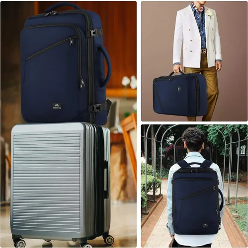 Miniatura 50 de MATEIN - Mochila de viaje extragrande de 10.56 galones, mochila de viaje ampliable apta para aerolíneas, para viajeros de fin de semana, hombres