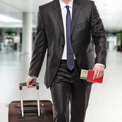 Miniatura 5 de Funda de piel sintética para pasaporte, con bloqueo RFID, tarjetero para mujeres y hombres, 02 Rojo, Cartera Rfid
