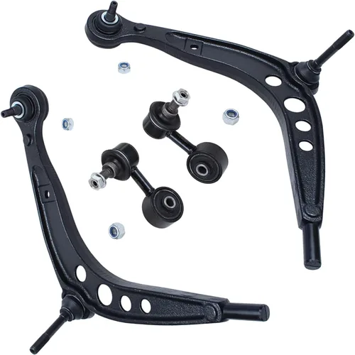 Miniatura 85 de Detroit Axle - Brazos de control superiores traseros para Chrysler 300 Dodge Challenger Charger Magnum, reemplazo del conjunto de brazos de control