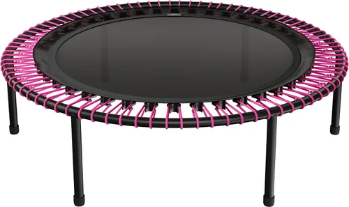 Miniatura 16 de bellicon Mini trampolín Suspensión elástica de hasta 330 libras Rebotador de fitness interior para adultos Patas atornilladas