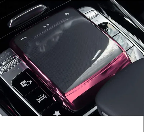 Miniatura 7 de SHIFENG Funda Protectora de Ratón de TPU Blanda para Consola Central de Coche para Mercedes-Benz A W177 B W247 GLB 250 X247 CLA 35 AMG W118 GLE W167