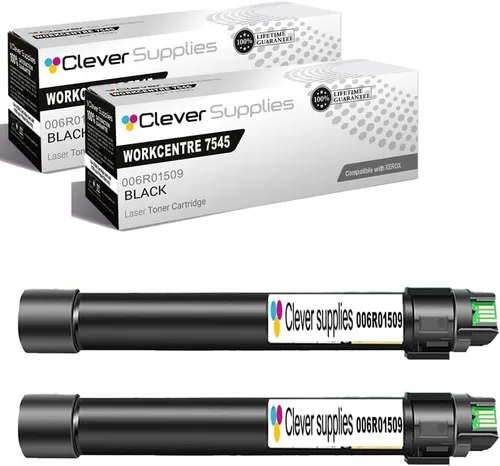 Miniatura 71 de CS compatible Xerox Phaser 6510/WorkCentre 6515 (106r03480) 2 cartuchos de tóner negro para Phaser 6510, WorkCentre 6515 2 negro