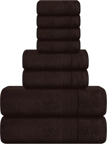 Miniatura 89 de Belizzi Home Toallas de Baño Extragrandes Premium de Algodón Paquete de 2, 35x70 - 100% Algodón Puro - Ideal para Uso Diario - Ultra Suave y Morado
