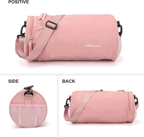 Miniatura 4 de Bolsa de gimnasio, A3-rosa (pequeño), S