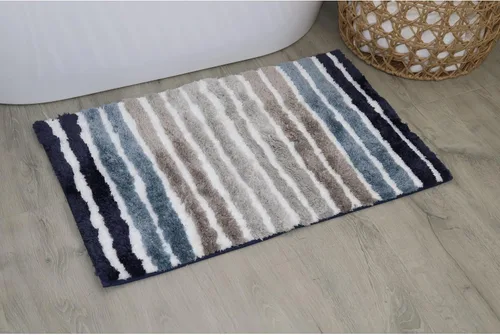Miniatura 33 de Funda de microfibra suave para tapa de inodoro, lavable a máquina, 18 x 18 pulgadas, parte trasera de goma, se adapta a la mayoría de tapas