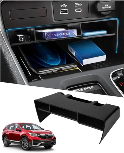Miniatura 9 de Karltys Organizador de consola central para 2021-2026 Toyota Sienna, divisor de consola central, caja divisora de apoyabrazos, bandeja, accesorios
