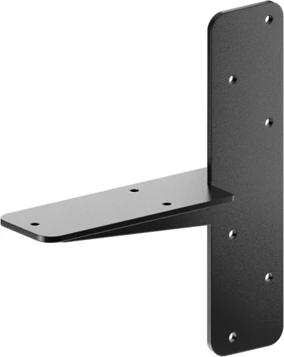 Starby Soporte de granito flotante de alta resistencia. 1 paquete, soporte en T de 9 pulgadas para estanterías voladizas. Soporte fuerte e invisible