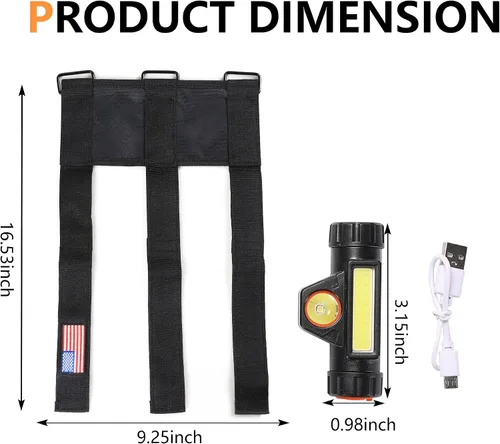 Miniatura 9 de Asas de agarre para barra estabilizadora con luz de techo para 1945-2025 Jeep Wrangler CJ YJ TJ JK JL Gladiator JT UTV Polaris RZR 2.0”-4.0” jaula 2