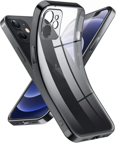 Miniatura 74 de Supdeal Funda transparente para iPhone 13 Pro, no amarillea, protección de cámara, probada en caídas de grado militar, transparente, a prueba