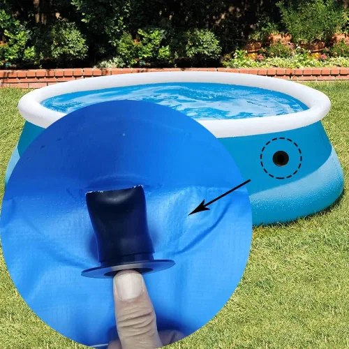 Miniatura 3 de Uenede 4 unids PVC tierra piscina pared enchufe filtro bomba filtro agujero tapón tapón reemplazo para Intex Bestway Coleman