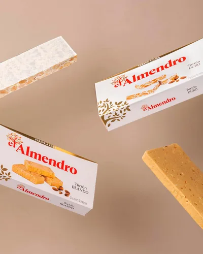Miniatura 2 de El Almendro Turrón de Almendra Suave 7oz (200 G)