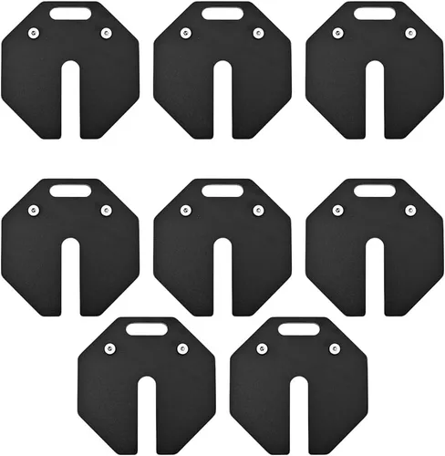 Miniatura 8 de Adjustable Dumbbell Weight Plates, Each 5lb Durable Versatile