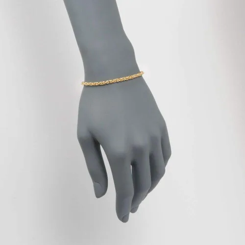 Miniatura 5 de Ross-Simons 3.2mm 14kt Yellow Gold Rope-Chain Bracelet
