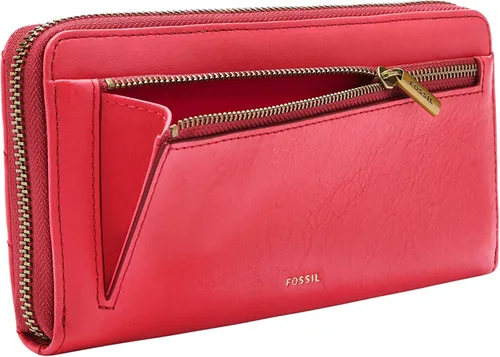 Miniatura 3 de Fossil Logan - Embrague con cremallera alrededor acolchado cereza Cherry Quilted talla única