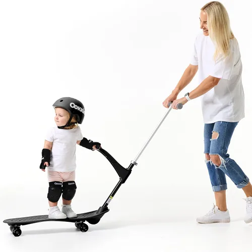 Monopatín para niños de Ookkie, ayuda a desarrollar el equilibrio y la confianza en sí mismos, monopatín 4 en 1, fácil de montar, idea de regalo