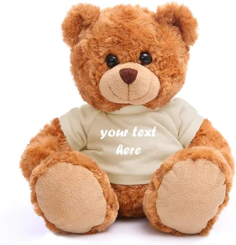 Miniatura 11 de Plushland Oso de peluche de 11 pulgadas, regalo personalizado de animal de peluche, gran regalo para el día de la madre, San Valentín, graduación