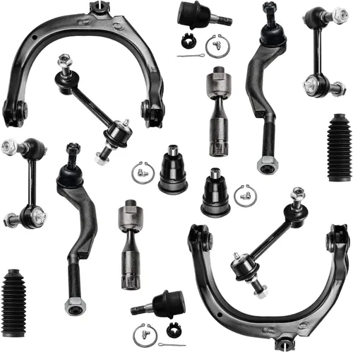 Miniatura 103 de Detroit Axle - Kit de suspensión frontal de 16 piezas para RWD Chrysler 300 Dodge Charger Challenger Magnum 6 brazos de control con rótulas 2