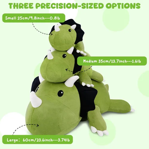 Miniatura 5 de TOYSYM Animales de peluche con peso, animal de peluche de ajoltol con cuentas pesadas, bonita almohada de juguete de peluche, regalos para adultos