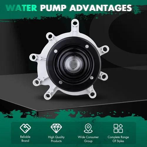 Miniatura 2 de SCITOO AW7163 Bomba de agua con junta para Dodge Ram 1500 Dakota Durango Jeep Grand Cherokee Commander 3.7L V6 4.7L