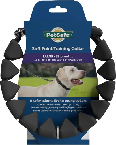 Miniatura 7 de PetSafe Soft Point - Collar de entrenamiento sin tirones para perros, puntos suaves de goma, mediano, 3/4 pulgadas, azul rey