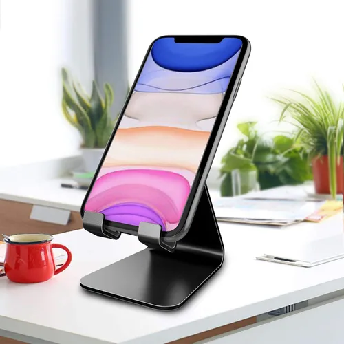 Miniatura 3 de CreaDream Soporte para Teléfono Celular, Base, Soporte, Soporte de Escritorio de Aluminio Compatible con Switch, Todos los Teléfonos Inteligentes