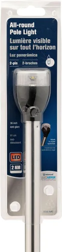 Miniatura 6 de Attwood 5530-36A7 - Lámpara de poste LED para barco marino integral de 36 pulgadas