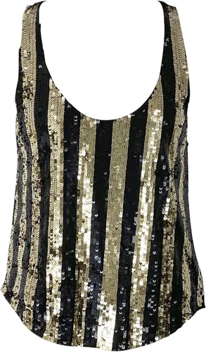 Miniatura 4 de Seta Apparel Camiseta sin mangas para mujer, Oro