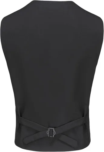 Miniatura 2 de Chaleco formal de negocios para hombre, chaleco ajustado con cuello en V, traje de esmoquin