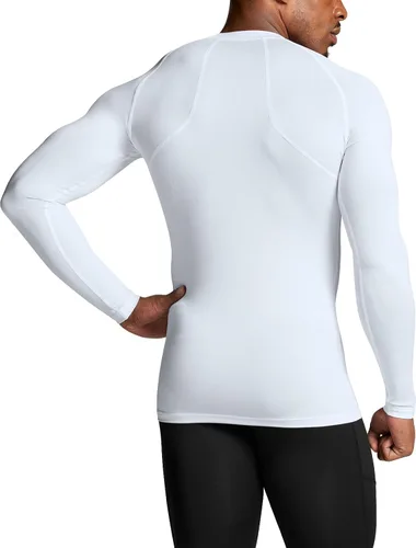 Miniatura 3 de ATHLIO - Paquete de 1 o 3 camisetas de compresión de manga larga con FPU 50+ para hombre, camiseta de protección para deportes acuáticos