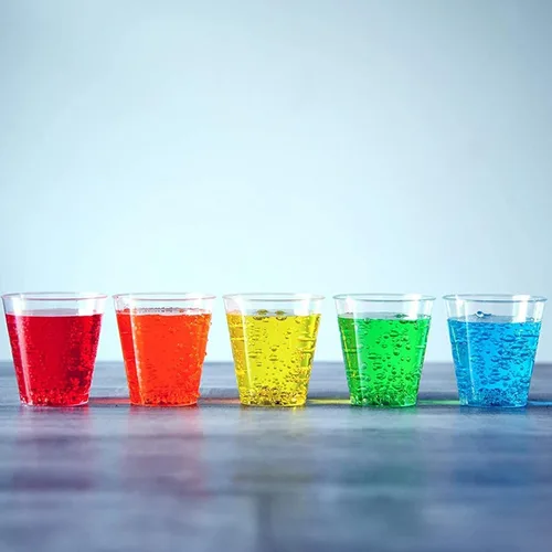Miniatura 2 de [400 unidades de 1 onza] Vasos desechables de plástico, vasos pequeños transparentes, tazas de condimentos, degustación de condimentos, salsa