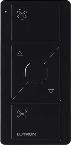 Miniatura 6 de Lutron Pico Remote para Caseta Smart Fan Control de velocidad, control de 3 botones, para uso en mesa o montaje en pared, PJ2-3BRL-WH-F01R