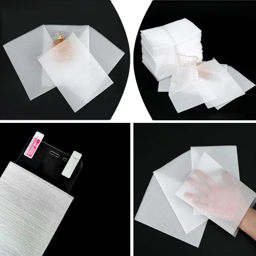 Miniatura 6 de 100 bolsas de espuma de cojín de 6 x 7.8 pulgadas, fundas protectoras para envíos en movimiento, suministros de amortiguación para embalaje
