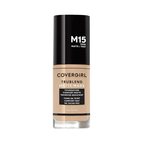 Miniatura 35 de COVERGIRL TruBlend Base Líquida Mate Made, Porcelana Clara, 1 Fl Oz FERIA DE PORCELANA