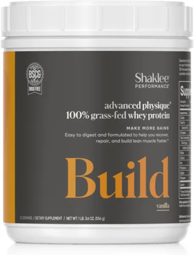 Shaklee - Performance® Advanced Physique® 100% proteína de suero alimentada con pasto: fórmula de absorción rápida - 0.71 oz de proteína 110