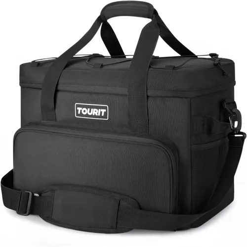 Miniatura 15 de TOURIT Bolsa de enfriador suave pequeña aislada, bolsa de enfriador de almuerzo de 24/35/46 latas, caja de hielo, enfriadores portátiles y a prueba