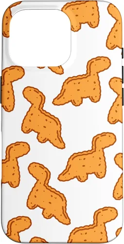 Miniatura 20 de Cute Dino T-Rex Chicken Nugget Funny Tyrannosaurus Case para iPhone 17