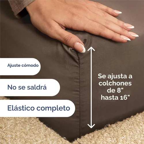 Miniatura 3 de Juego de sábanas tamaño completo de 4 piezas - juego de sábanas transpirables y refrescantes, cómodas, de lujo para hotel, para mujeres, hombres, 09