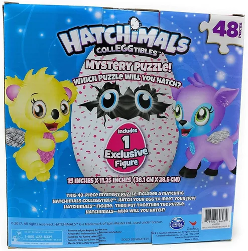 Miniatura 3 de Hatchimals Colleggtibles - Rompecabezas misterioso de 48 piezas, incluye 1 figura exclusiva