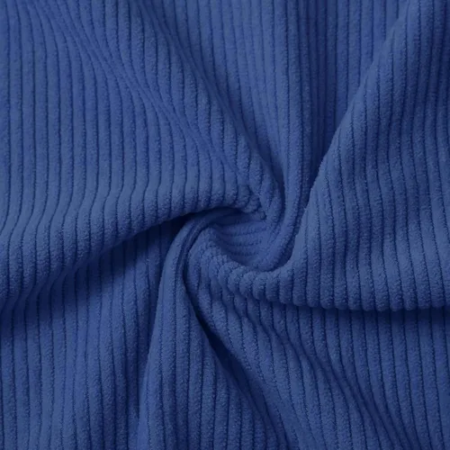 Miniatura 6 de Sudadera polo de pana para hombre, manga larga, rasgada, texturizada, suéter Vinatge con parches y botones