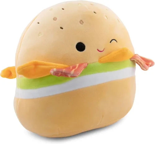 Miniatura 3 de Squishmallows Desayuno Squad - Muñeca de peluche de 8 pulgadas, nuevo 2023 - Geronimo Bagel