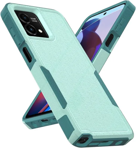 Miniatura 13 de Funda para Moto G Stylus 5G 2023: funda protectora de doble capa resistente para teléfono celular, a prueba de golpes, con protector de pantalla